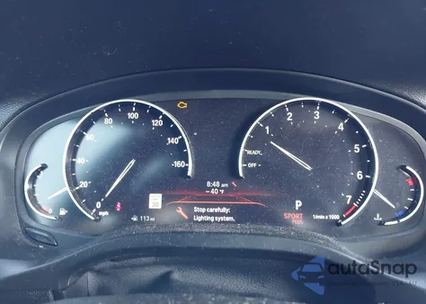 2020 BMW X3 Sdrive30I z USA, uszkodzony, nr VIN 5UXTY3C05LLU70769